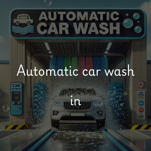 Automatic car wash in 