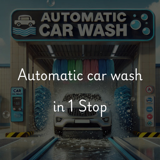 Automatic car wash in 1 Stop