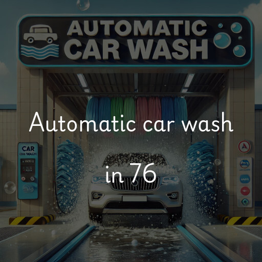 Automatic car wash in 76