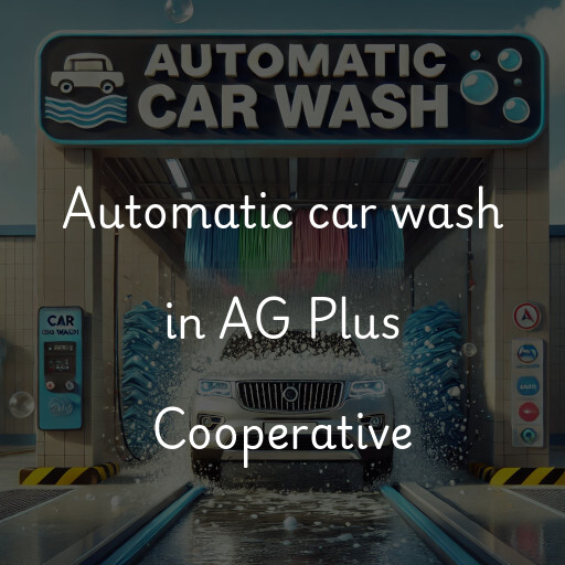 Automatic car wash in AG Plus Cooperative