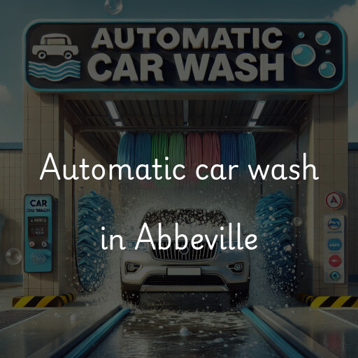 Automatic car wash in Abbeville