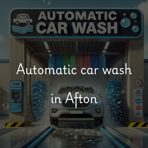 Automatic car wash in Afton