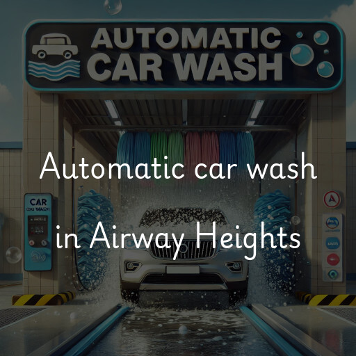 Automatic car wash in Airway Heights