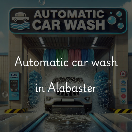 Automatic car wash in Alabaster