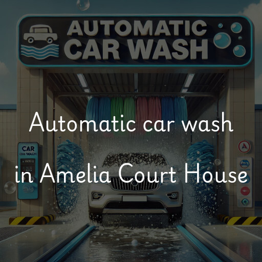 Automatic car wash in Amelia Court House