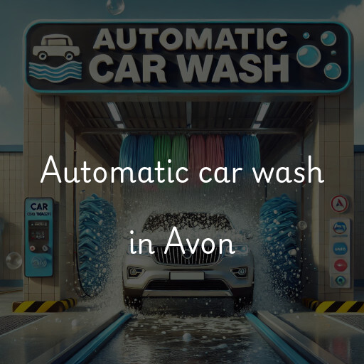 Automatic car wash in Avon