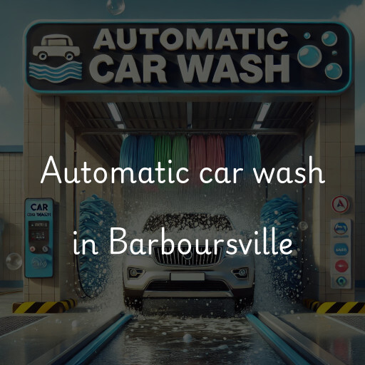 Automatic car wash in Barboursville