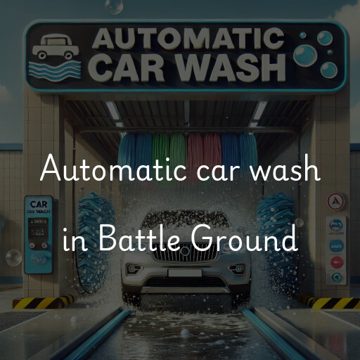 Automatic car wash in Battle Ground