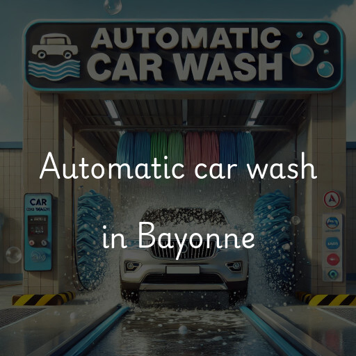 Automatic car wash in Bayonne