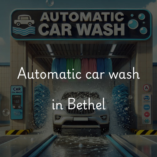 Automatic car wash in Bethel