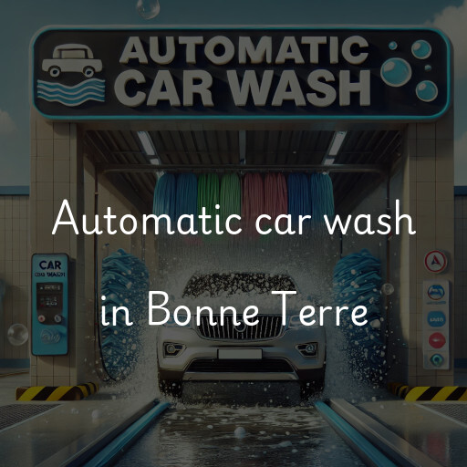 Automatic car wash in Bonne Terre