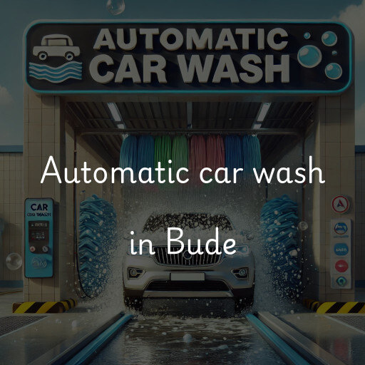 Automatic car wash in Bude