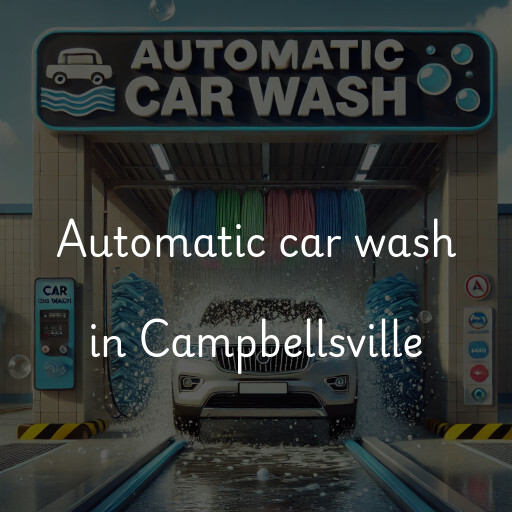 Automatic car wash in Campbellsville