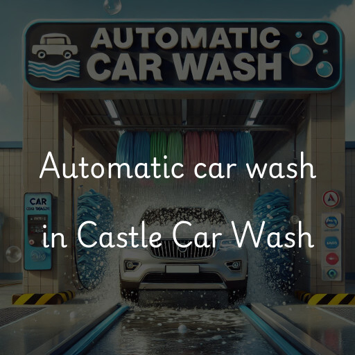 Automatic car wash in Castle Car Wash