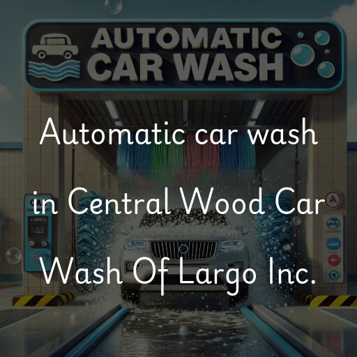 Automatic car wash in Central Wood Car Wash Of Largo Inc.