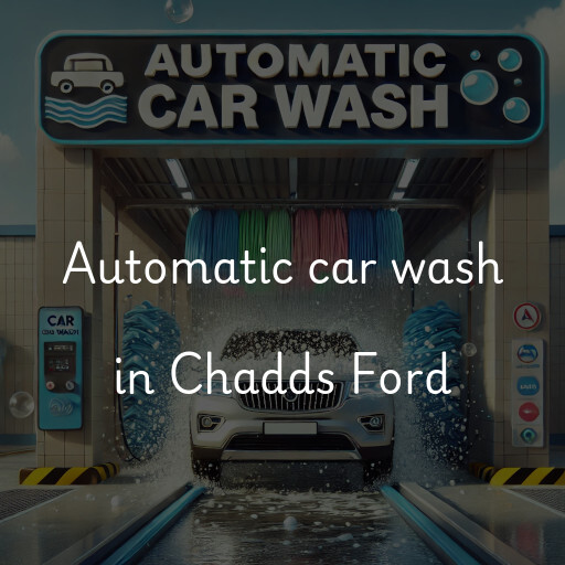 Automatic car wash in Chadds Ford