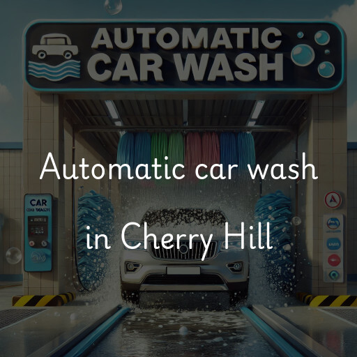 Automatic car wash in Cherry Hill