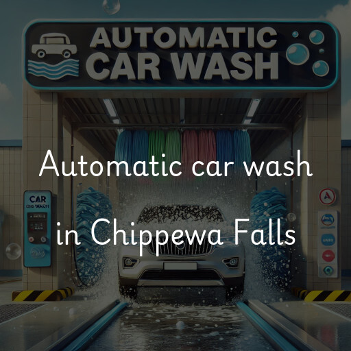 Automatic car wash in Chippewa Falls