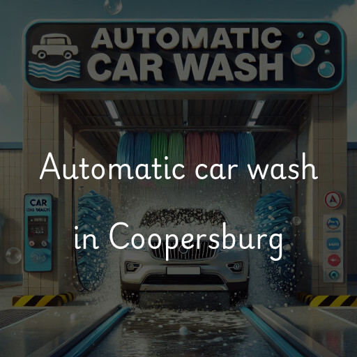 Automatic car wash in Coopersburg