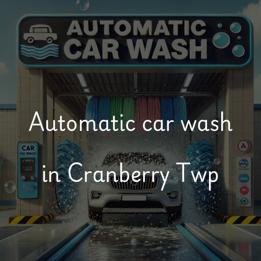 Automatic car wash in Cranberry Twp