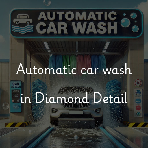 Automatic car wash in Diamond Detail