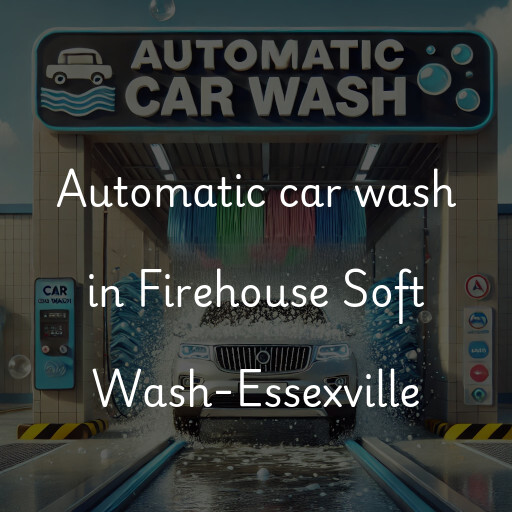 Automatic car wash in Firehouse Soft Wash-Essexville