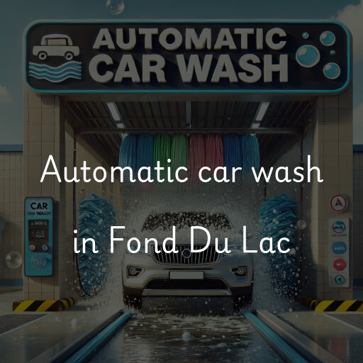 Automatic car wash in Fond Du Lac