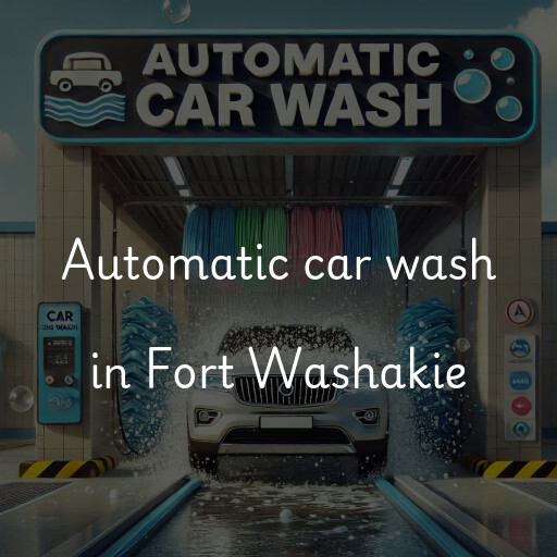 Automatic car wash in Fort Washakie