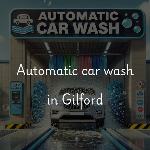 Automatic car wash in Gilford