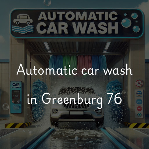 Automatic car wash in Greenburg 76