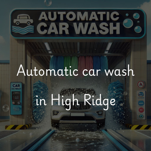 Automatic car wash in High Ridge