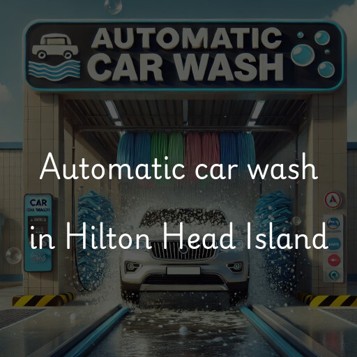 Automatic car wash in Hilton Head Island