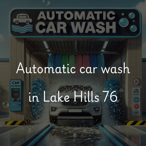 Automatic car wash in Lake Hills 76