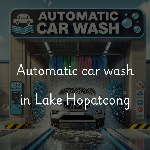 Automatic car wash in Lake Hopatcong