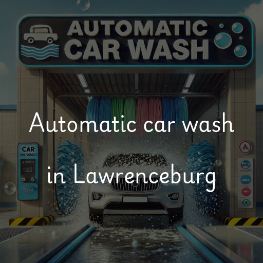 Automatic car wash in Lawrenceburg