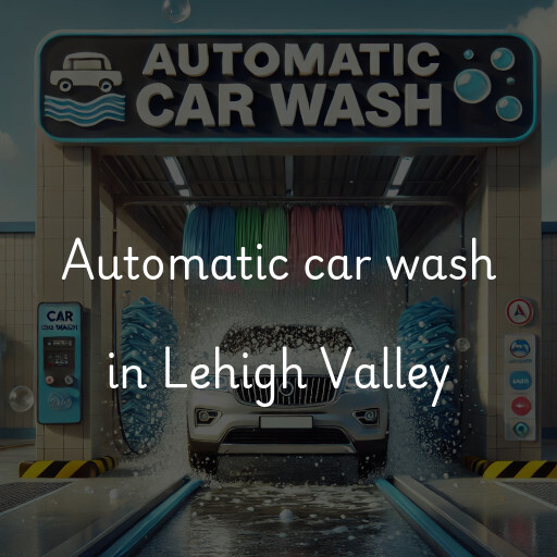 Automatic car wash in Lehigh Valley