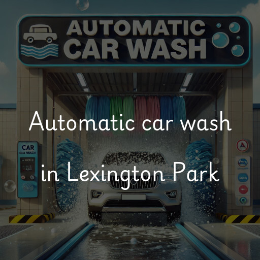 Automatic car wash in Lexington Park