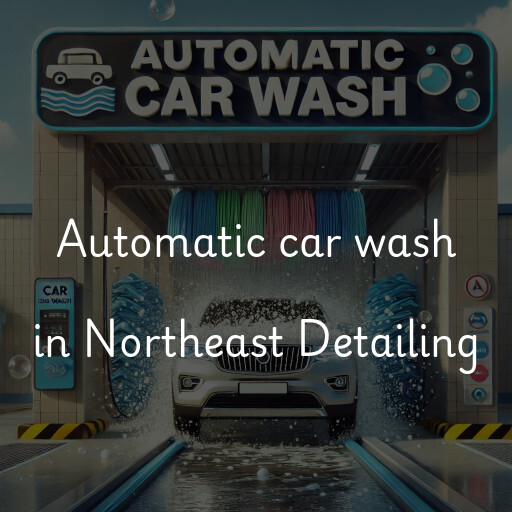 Automatic car wash in Northeast Detailing