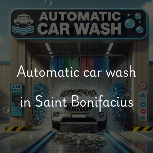 Automatic car wash in Saint Bonifacius