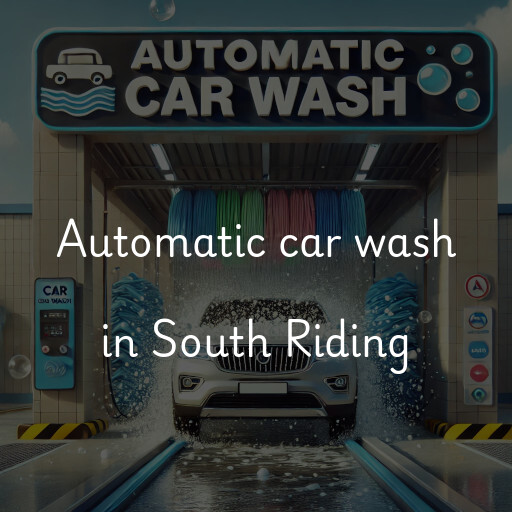 Automatic car wash in South Riding