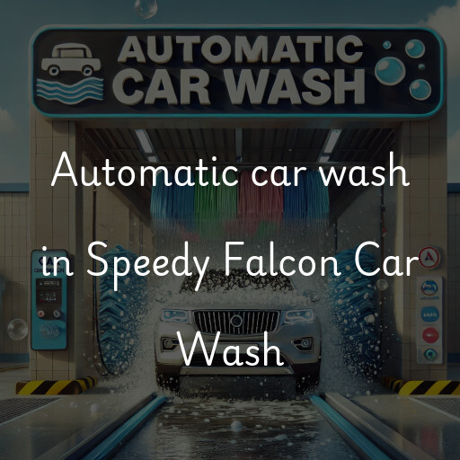 Automatic car wash in Speedy Falcon Car Wash