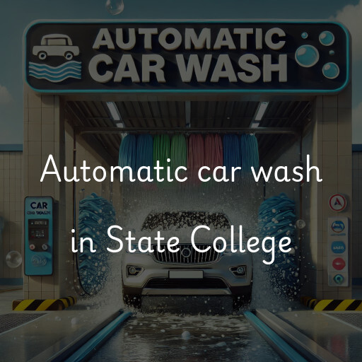 Automatic car wash in State College