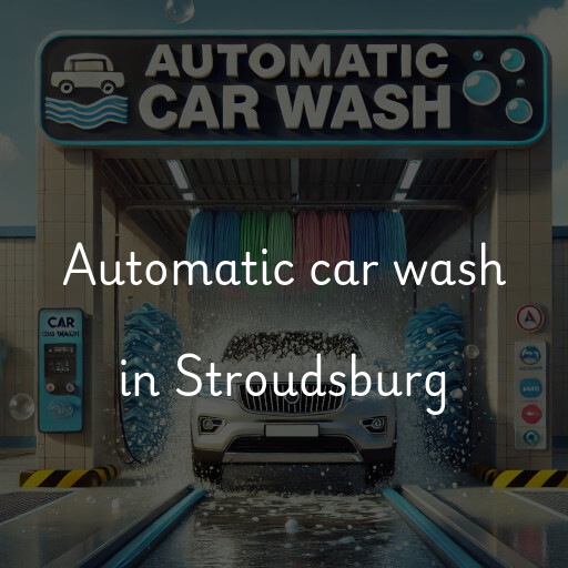 Automatic car wash in Stroudsburg