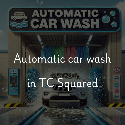 Automatic car wash in TC Squared