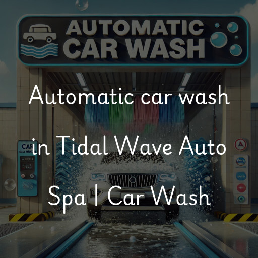 Automatic car wash in Tidal Wave Auto Spa | Car Wash