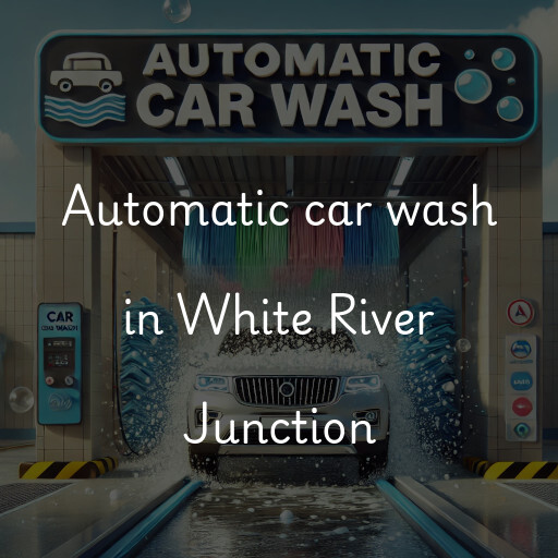 Automatic car wash in White River Junction