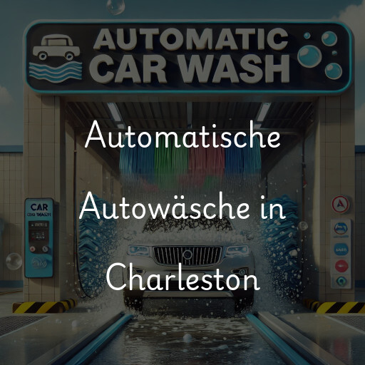 Automatische Autowäsche in Charleston