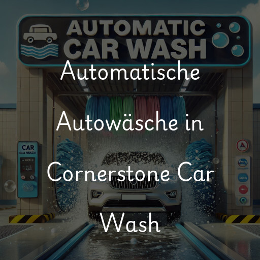 Automatische Autowäsche in Cornerstone Car Wash