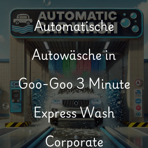 Automatische Autowäsche in Goo-Goo 3 Minute Express Wash Corporate