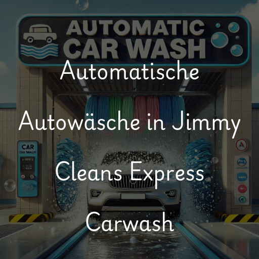 Lavado de autos en Jimmy Cleans Express Carwash